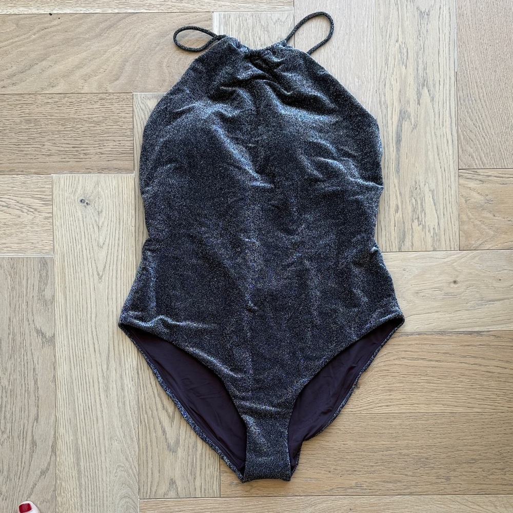 Andie Shimmering Chocolate One Piece - NWOT